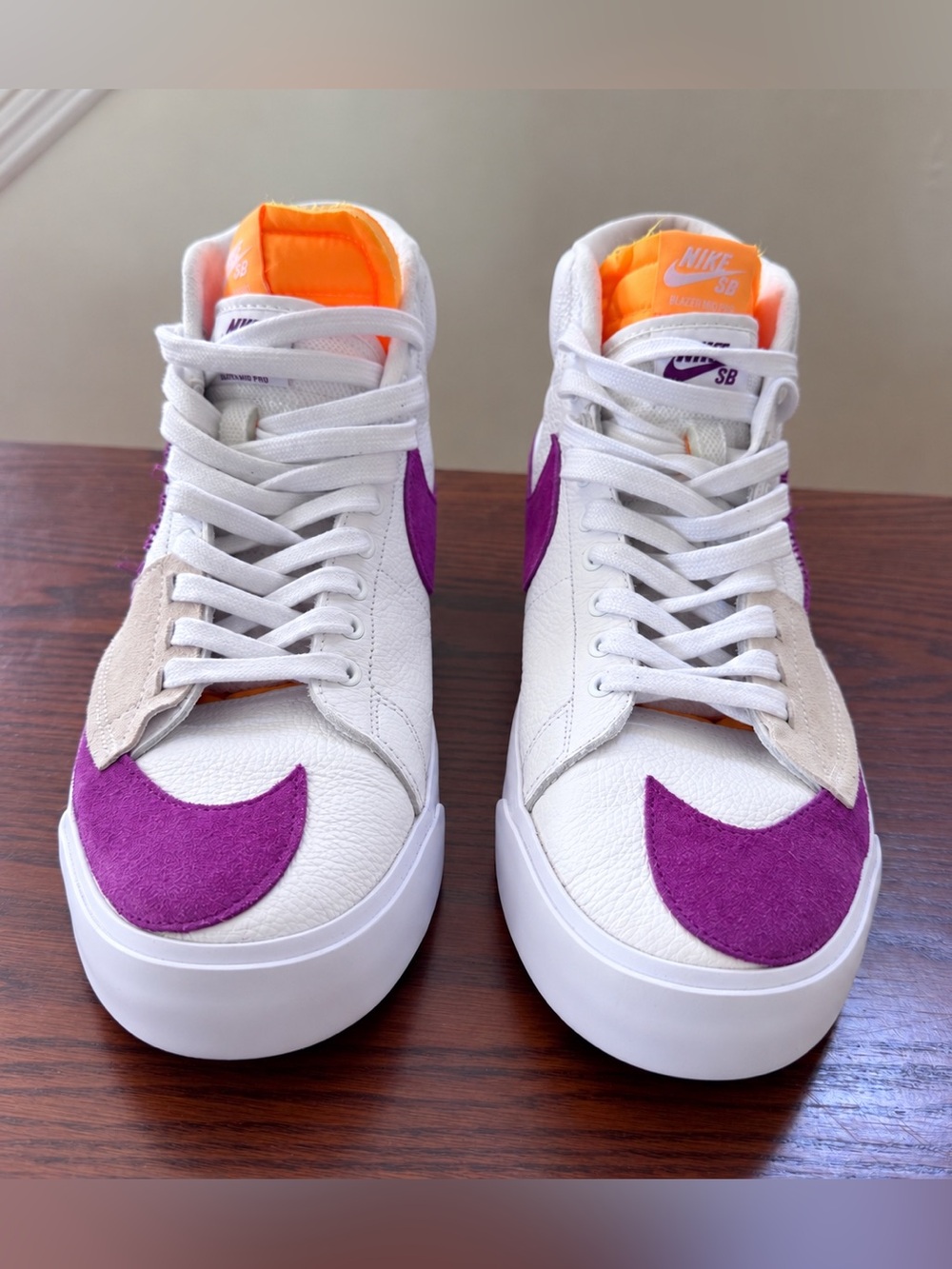 Nike SB Zoom Blazer Mid Edge Lakers DA2189-100 Men’s Size 12